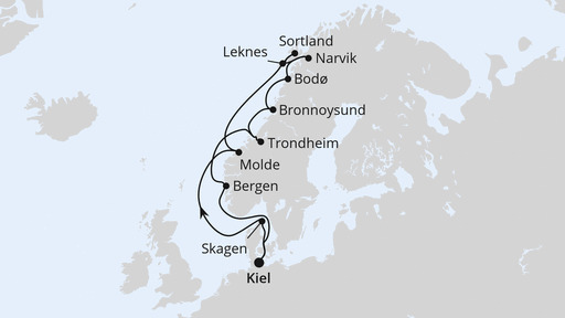 Norwegen mit Lofoten und Vesteralen